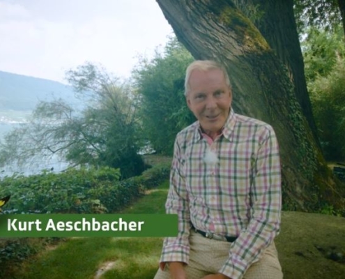 Kurt Aeschbacher zu Besuch in Sutz